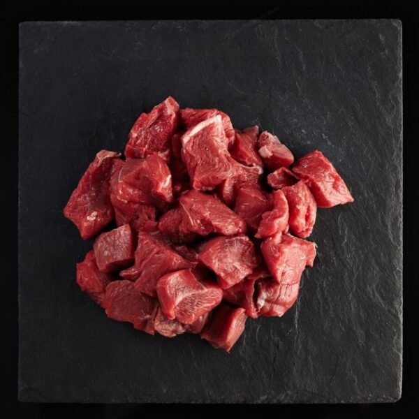 Fresh Diced Boneless New Zealand Leg of Lamb (Approx 500grs)