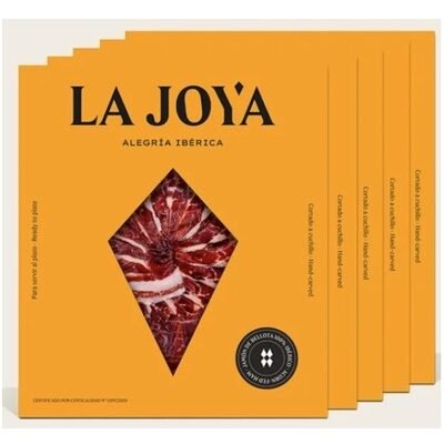 La Joya 100% Iberico Bellota Pre Cut Ham Packs (5 x 90grs)