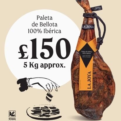 La Joya 100% Bellota Paleta de Jamón Ibérico